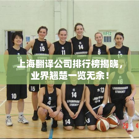 上海翻譯公司排行榜揭曉，業(yè)界翹楚一覽無余！