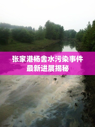 張家港楊舍水污染事件最新進(jìn)展揭秘