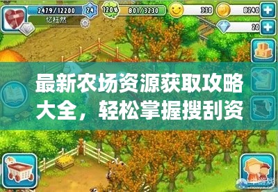最新農(nóng)場資源獲取攻略大全，輕松掌握搜刮資源秘籍！