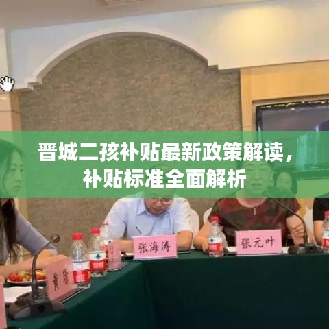 晉城二孩補貼最新政策解讀，補貼標準全面解析